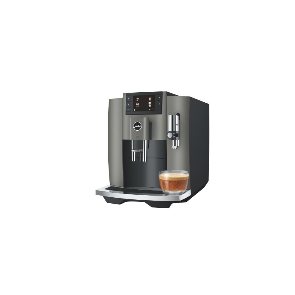 Jura E8 (EC) Dark Inox automata kávéfőző - Automata kávéfőzők