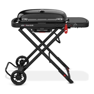 Weber Traveler hordozható gázgrill, stealth edition