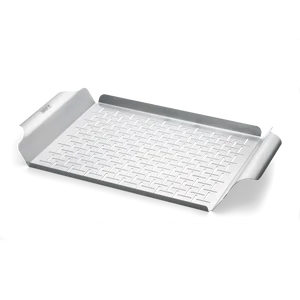 Weber Deluxe grill serpenyő, rozsdamentes acél, szögletes