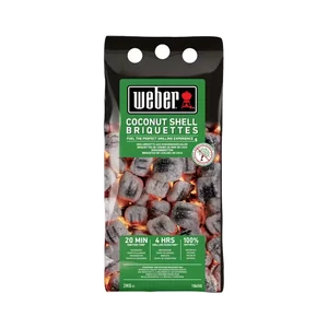Weber kókusz brikett, 2 kg