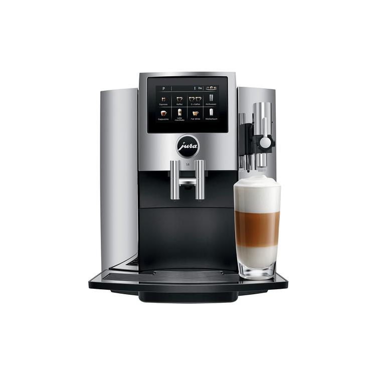 Jura S8 Automata kávéfőző 1450W 15bar Fekete Ezüst Jura S8 Automata kávéfőző 1450W 15bar Fekete Ezüst