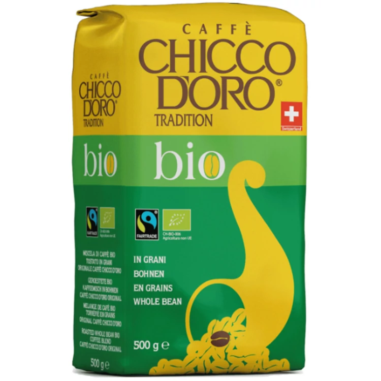 Chicco d’Oro Tradition Bio 500g szemes kávé