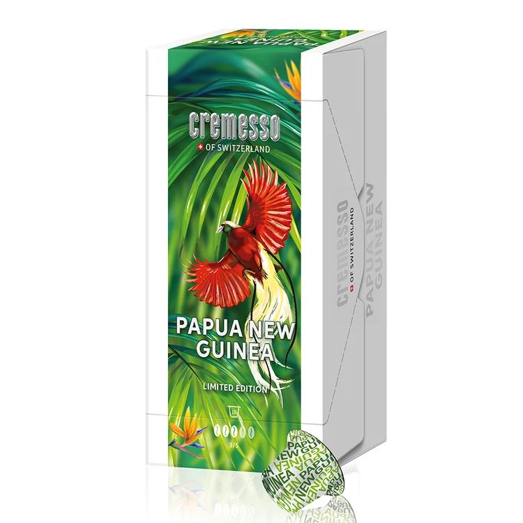 Cremesso kávékapszula Papua New Guinea