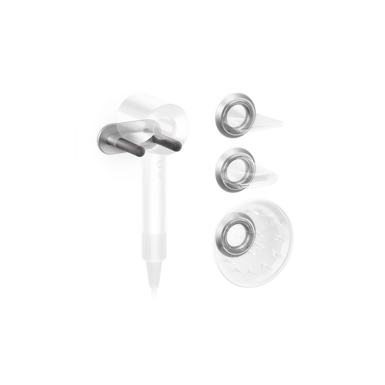 Hajszárító tartó konzol, gumírozott (Dyson Supersonic készülékhez)