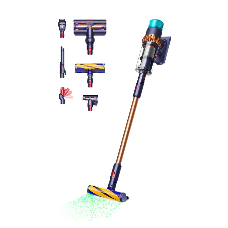 Dyson Gen5detect™ Absolute (Prussian Blue/Copper) porzsák és vezeték nélküli porszívó