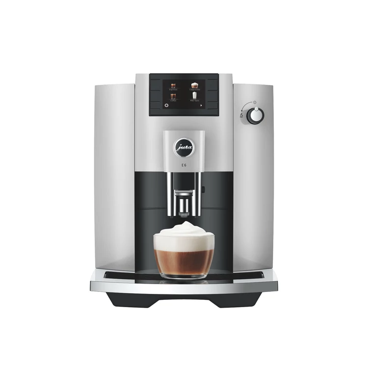 Jura E6 Platin (EC) Automata kávéfőző (Fekete-Ezüst)