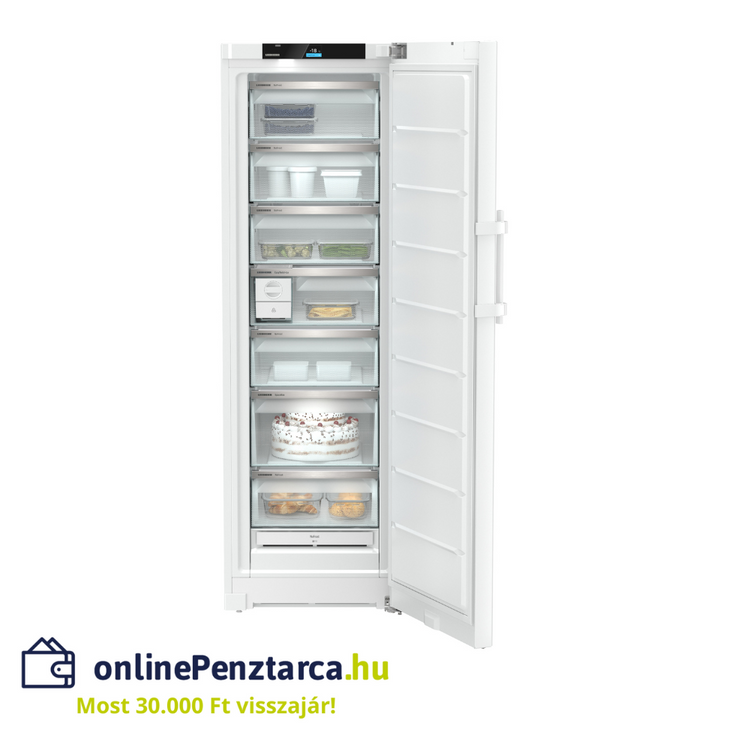 Liebherr FNc 5277 Peak szabadonálló fehér fagyasztószekrény CSEREKÉSZÜLÉK BESZÁMÍTÁSSAL!