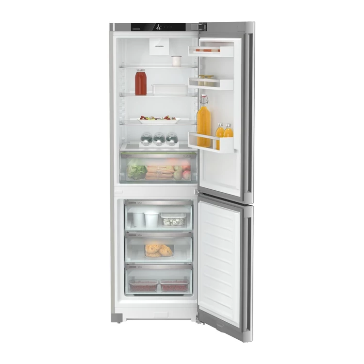 Liebherr KGNsff 52Z03-20 kombinált inox hűtőszekrény