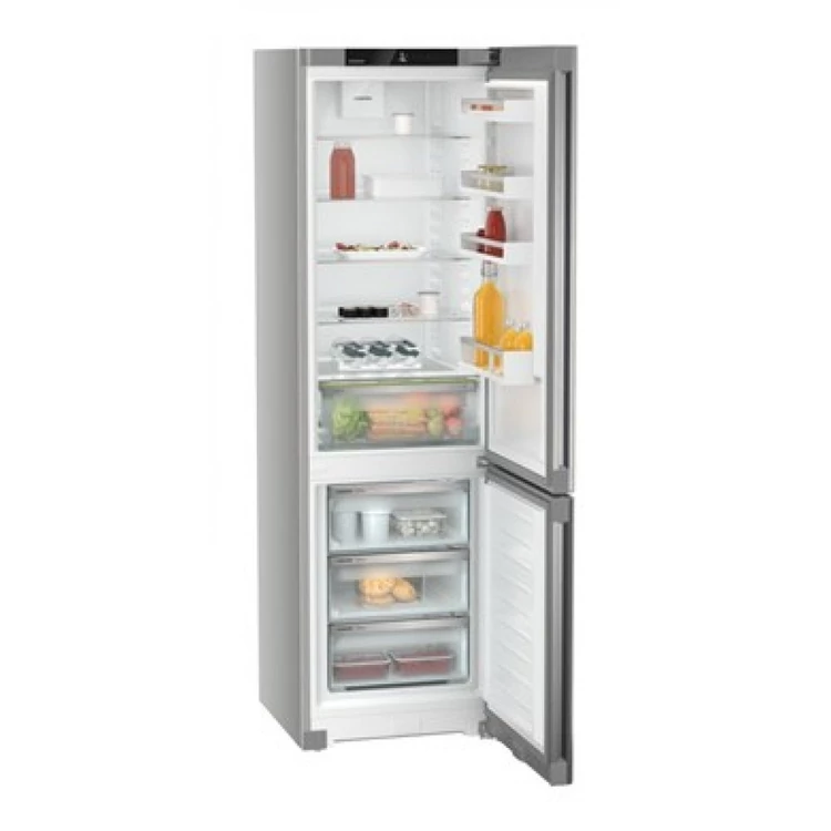 Liebherr KGNsff 57Z03-20 kombinált inox hűtőszekrény