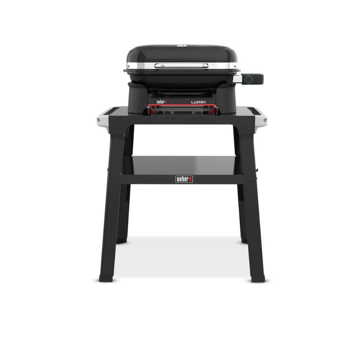 Weber Lumin Compact elektromos grill állvánnyal, fekete