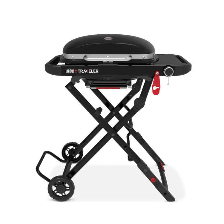 Weber Traveler Compact WW hordozható gázgrill, fekete