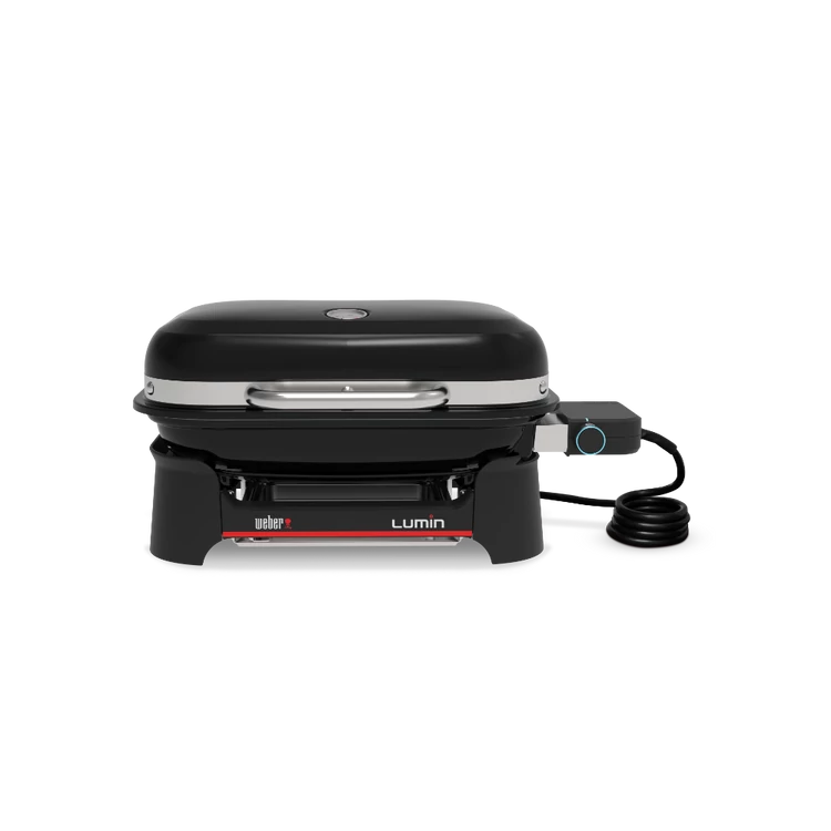 Weber Lumin Compact asztali elektromos grill, fekete