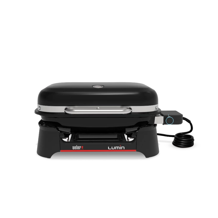 Weber Lumin asztali elektromos grill, fekete