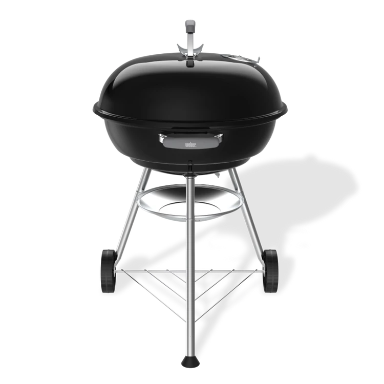 Weber Compact Kettle 57 cm faszenes grill, fekete