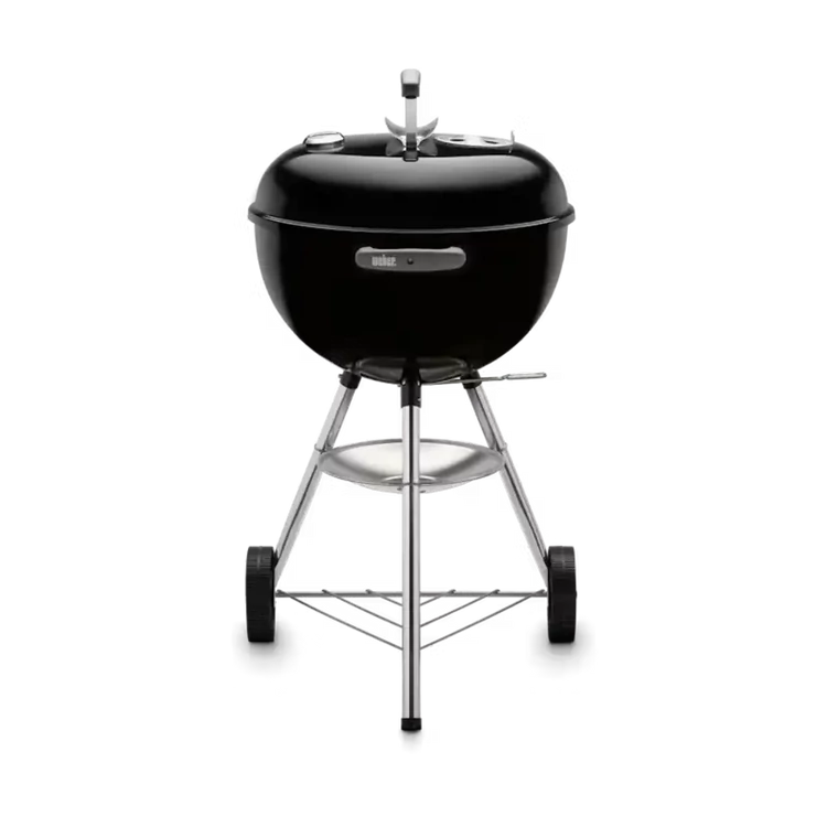 Weber Classic Kettle faszenes gömbgrill, 47 cm, fekete
