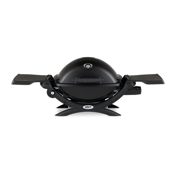 Weber Q 1200 gázgrill, fekete