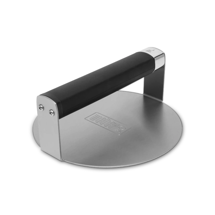 Weber hamburger húsprés, rozsdamentes acél