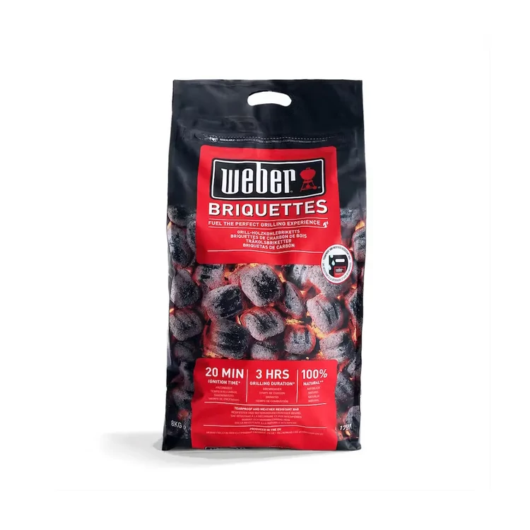Weber brikett, 8 kg