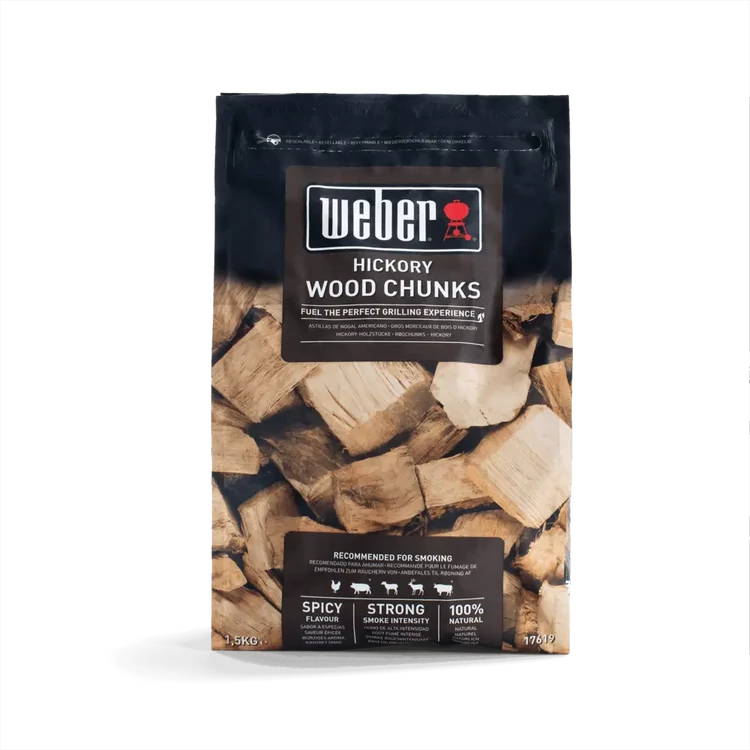 Weber füstölőfa csonk, hickory, 1,5 kg