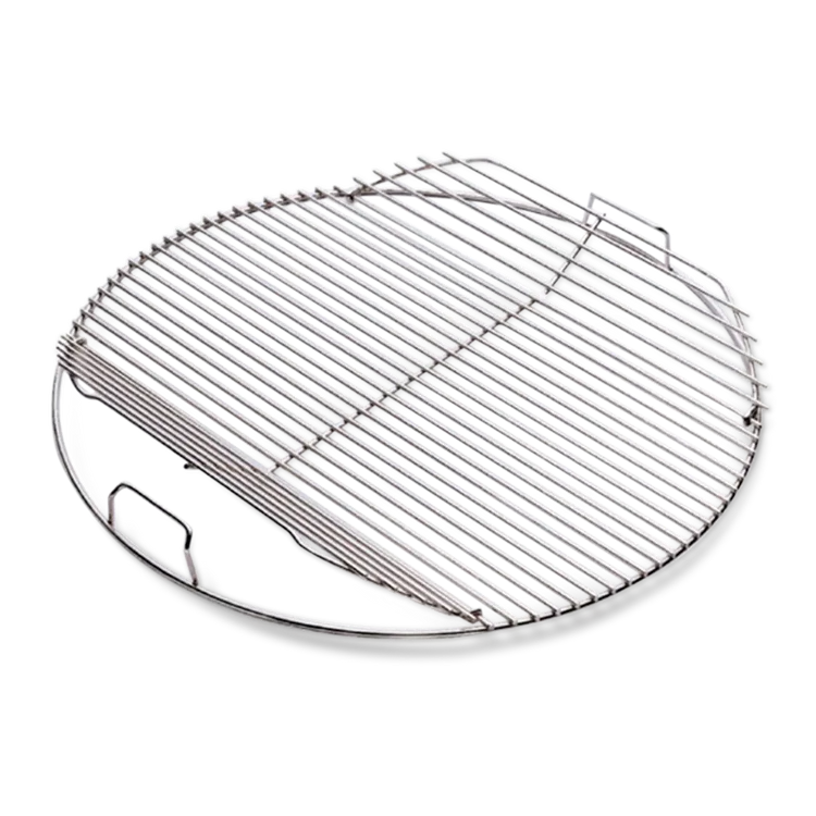Weber rozsdamentes acél grillrács, 57 cm-es faszenes grillekhez, felhajtható oldalakkal