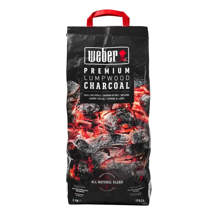 Weber prémium faszén, 3 kg
