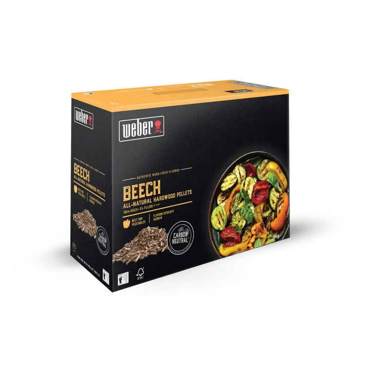 Weber természetes keményfa pellet, bükk, 8kg