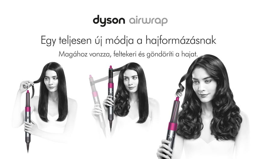 A Dyson hajformázóval csodás frizurát készíthet magának