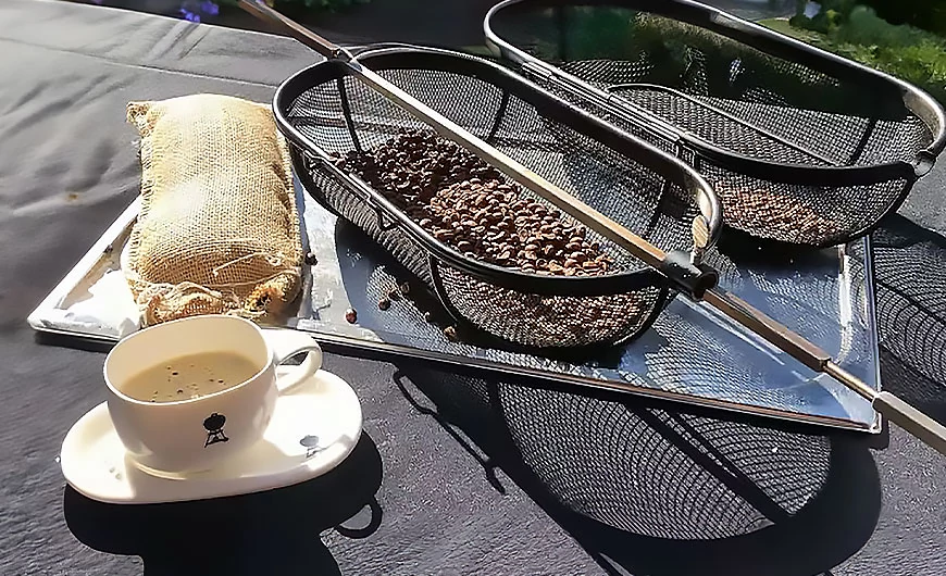 Weber grillen pörkölt kávé