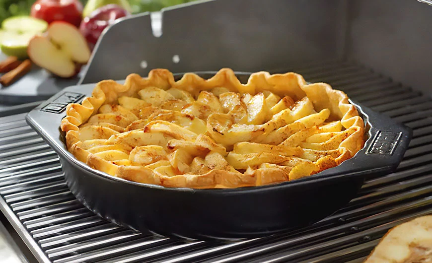 Fahéjas almás pite