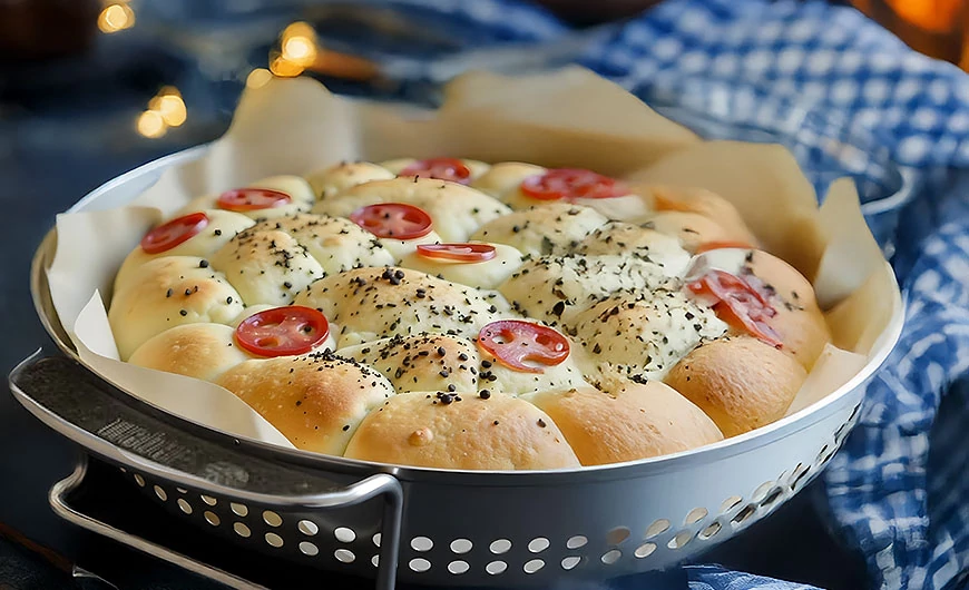 Olasz lepénykenyér (Focaccia)