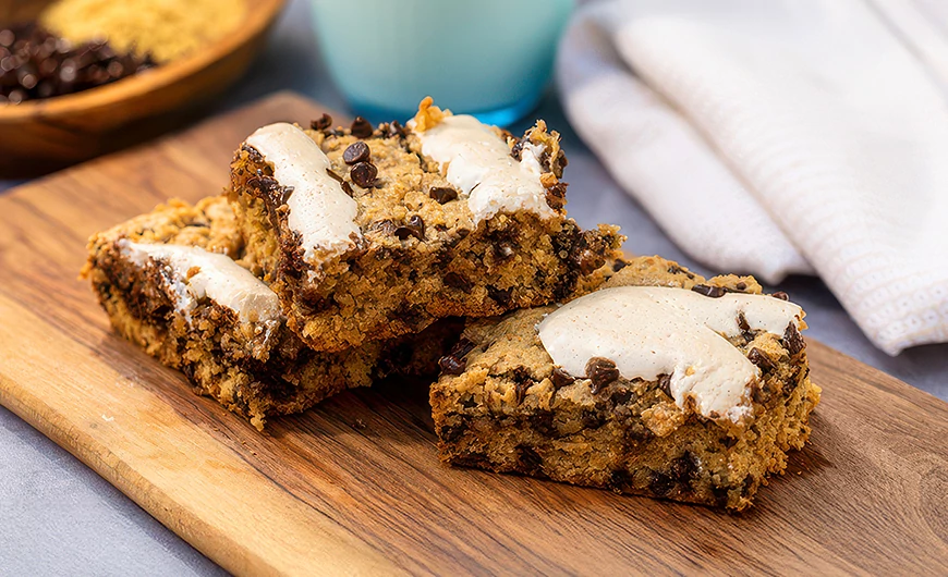 Füstölt S'mores Süti Szeletek