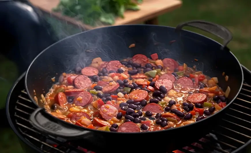 Grillezett Chorizós-Fekete Babos Ragu – Latin tűz a hűvös napokra!