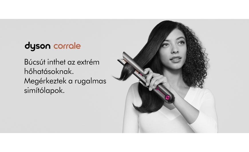 A Dyson hajvasalóval károsodás nélkül formázhatja a haját