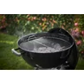 Weber Classic Kettle One-Touch faszenes gömbgrill, 57 cm, fekete