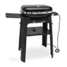 Lumin elektromos grill állvánnyal, fekete