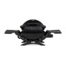 Weber Q 1200 gázgrill, fekete