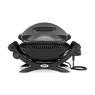 Weber Q 1400 elektromos grill, sötétszürke