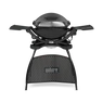 Weber Q 2400 elektromos grill, állvánnyal, sötétszürke