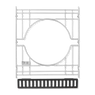 Weber Crafted ˝Frame Kit˝ rácskeret, Genesis grillekhez