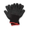Weber Premium grillkesztyű kevlárból, fekete, szilikonpöttyökkel, L/XL