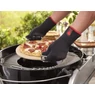 Weber Premium grillkesztyű kevlárból, fekete, szilikonpöttyökkel, L/XL