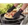 Weber Premium grillkesztyű kevlárból, fekete, szilikonpöttyökkel, L/XL