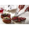 Weber Deluxe steak kés és villa szett, rozsdamentes acél,  2 db-os