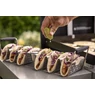Weber taco állvány, rozsdamentes acél